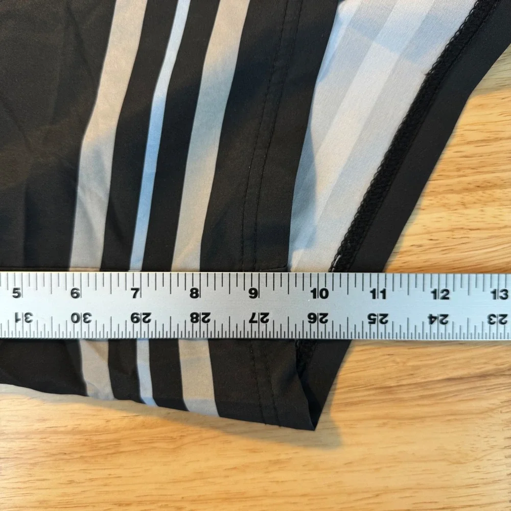 Fair Harbor Mens XL Black Striped Lined 9.5